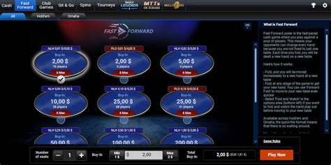 party poker new customer offer|Fastforward Boosted Hours .